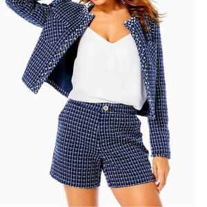 NWT Lilly Pulitzer Gretchen High Rise Shorts Size 6